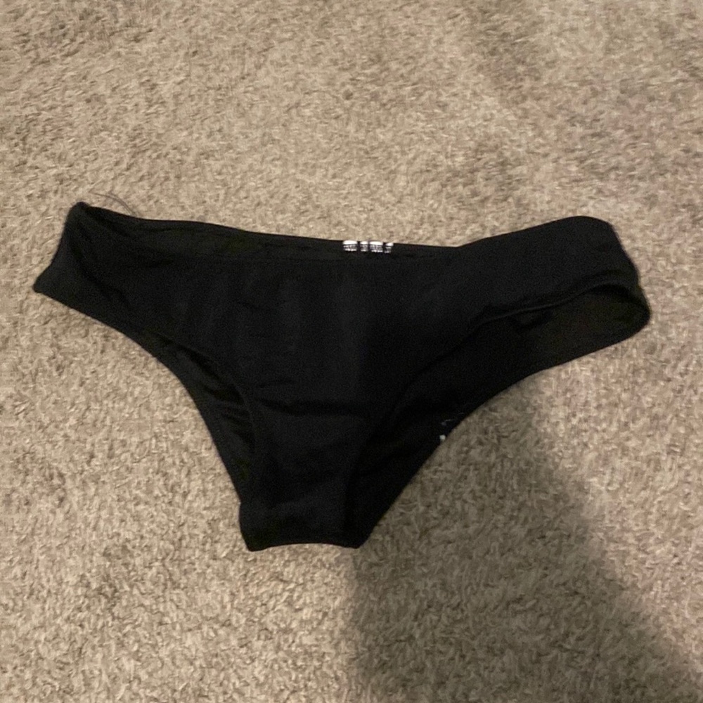 Black swim bottoms